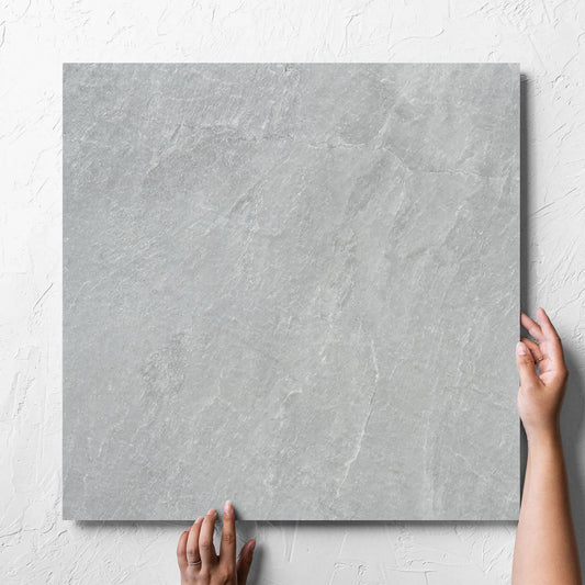 Slate Rock Grey Matt Smooth Grip 600x600mm