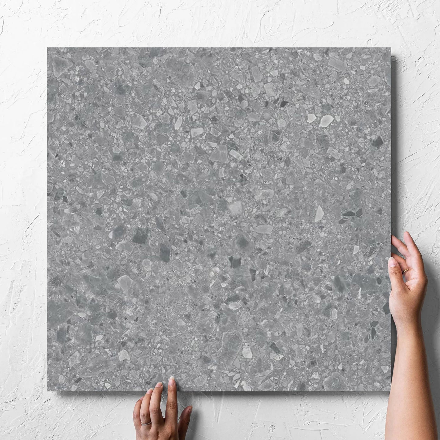 Terrazzo Grey Matt 600x600mm