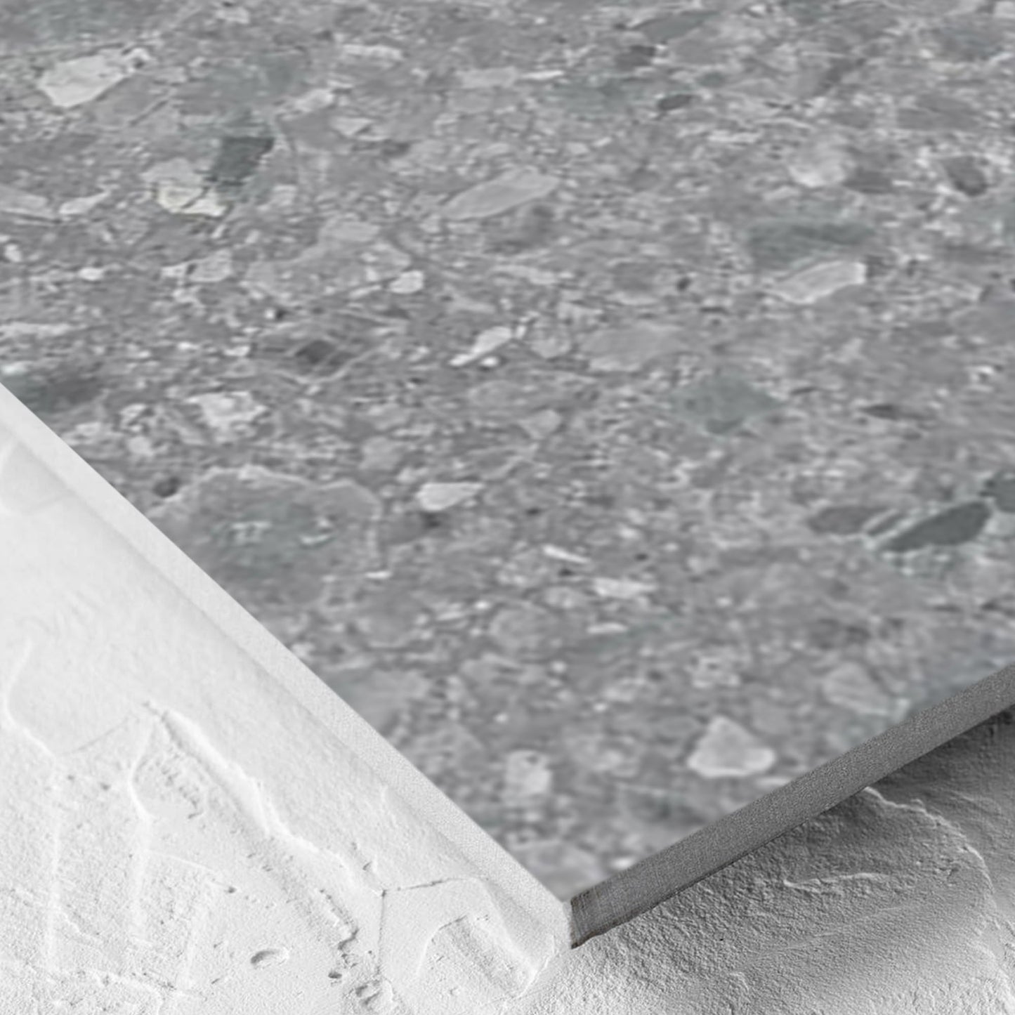 Terrazzo Grey Matt 600x600mm