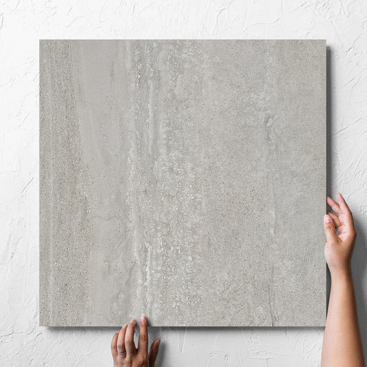 Normandy Grigio Matt Smooth Grip 600x600mm
