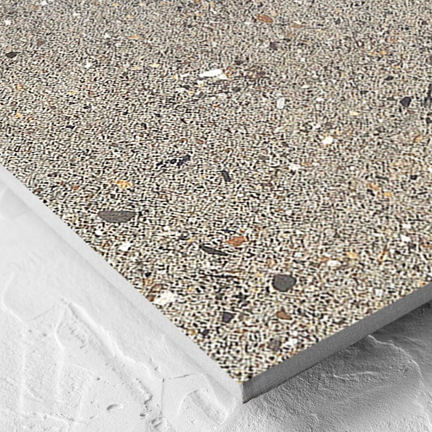 Aggregate Light Grey Lappato 600x600mm