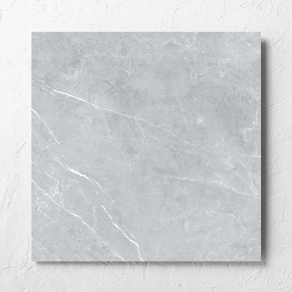 Bracca Light Grey Polished Rectified 600x600mm