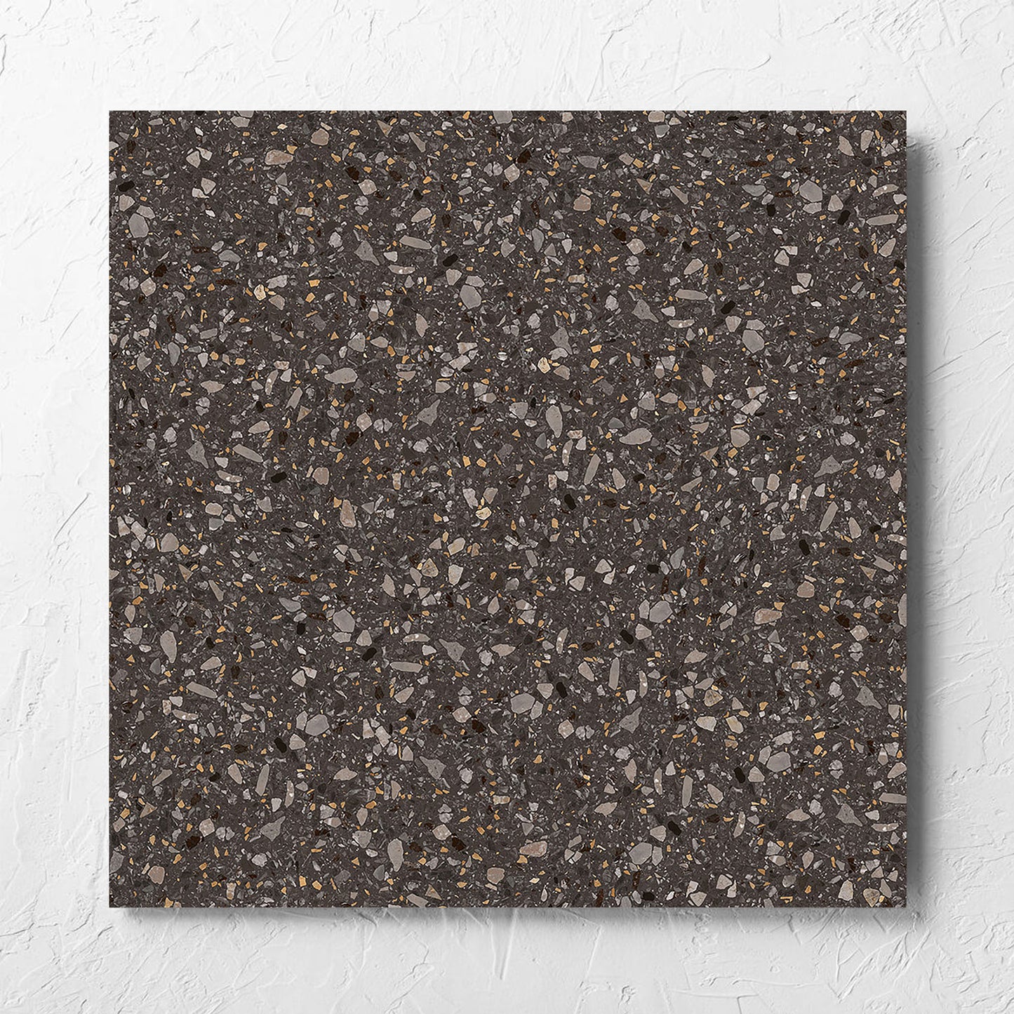 Terrazzo Stone Nero Matt 600x600mm