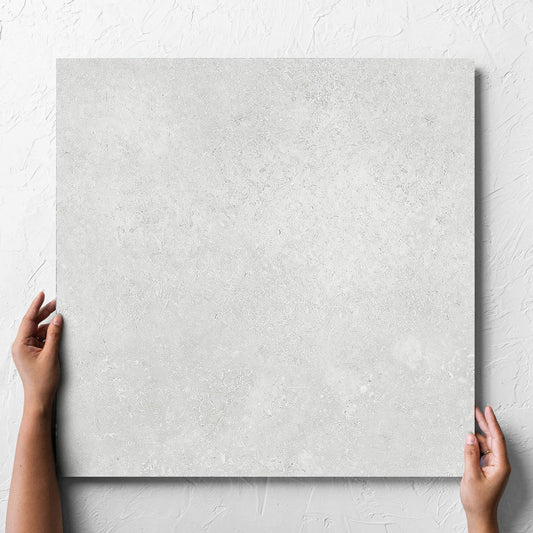 Kross White Matt Smooth Grip 600x600mm