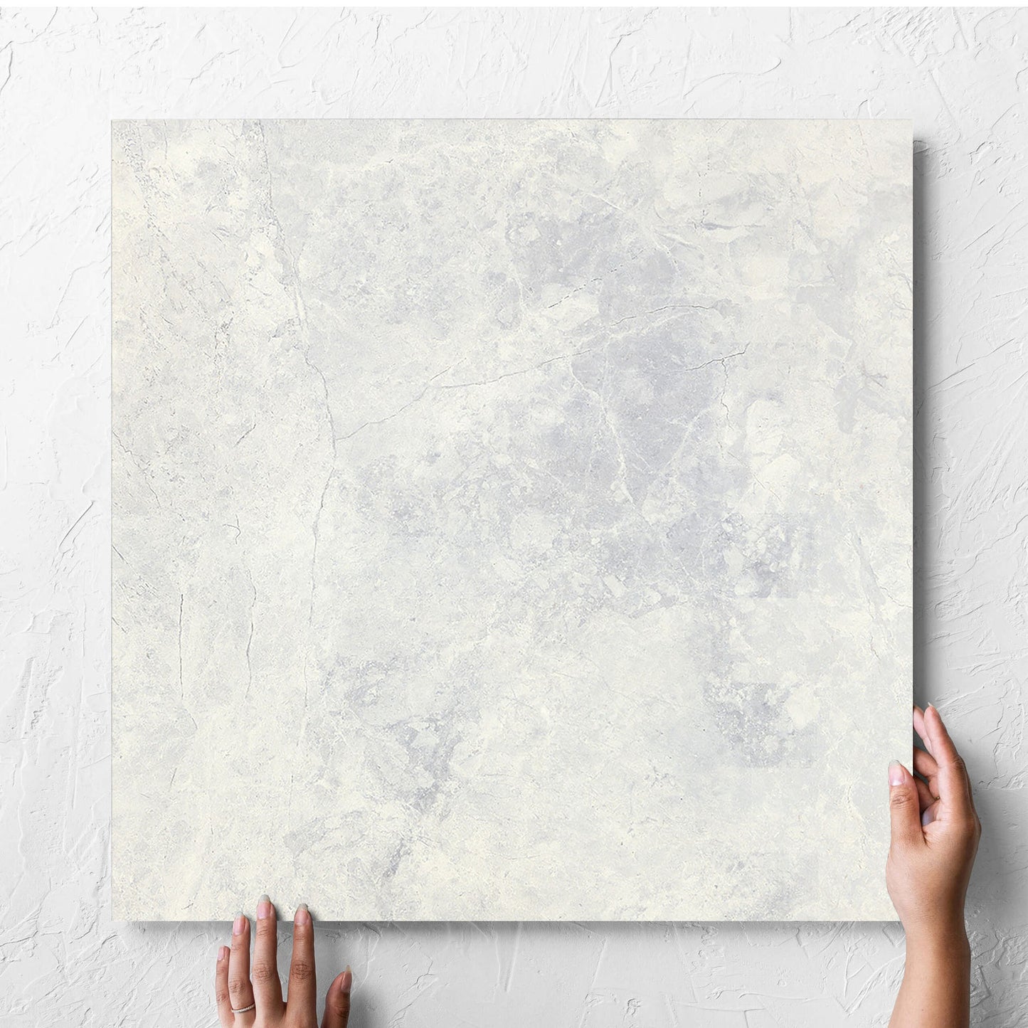 Tundra White Structured Paver 600x600x20mm