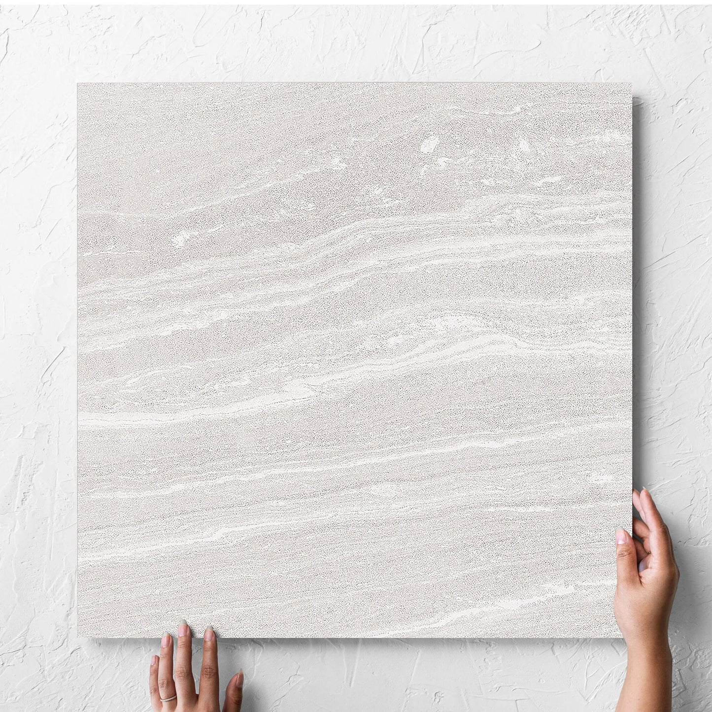 Shadow White Matt Smooth Grip 600x600mm