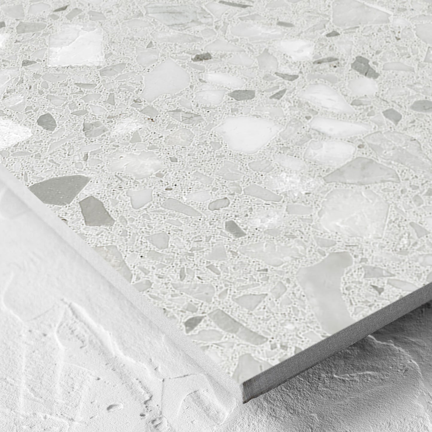 Terrazzo Rock White Matt 600x600mm