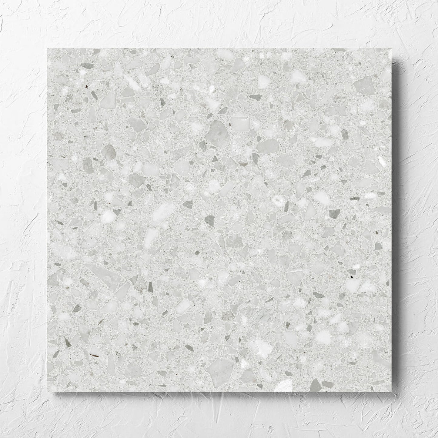 Terrazzo Rock White Matt 600x600mm