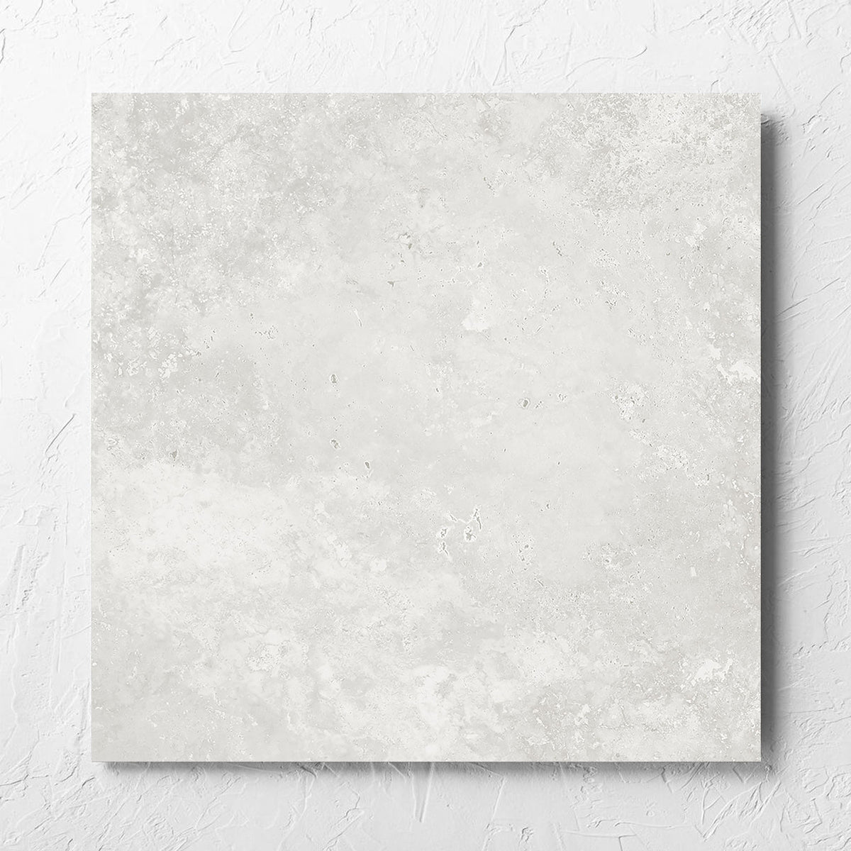 Timeless White Structured 600x600mm close up detail