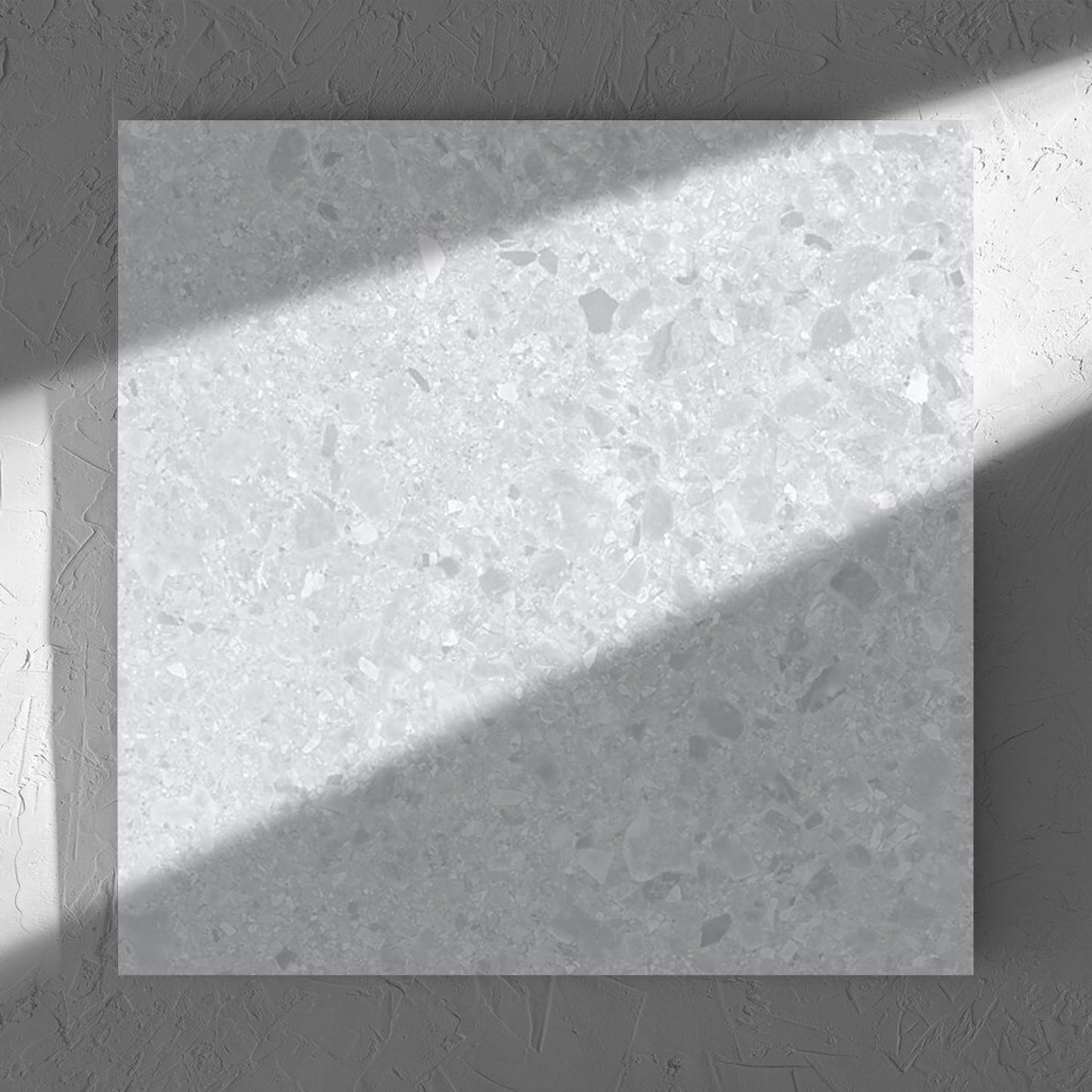 Terrazzo White Matt 600x600mm