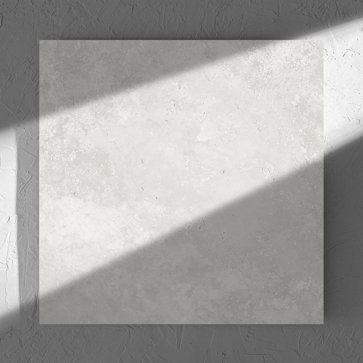 Timeless White Structured 600x600mm surface texture