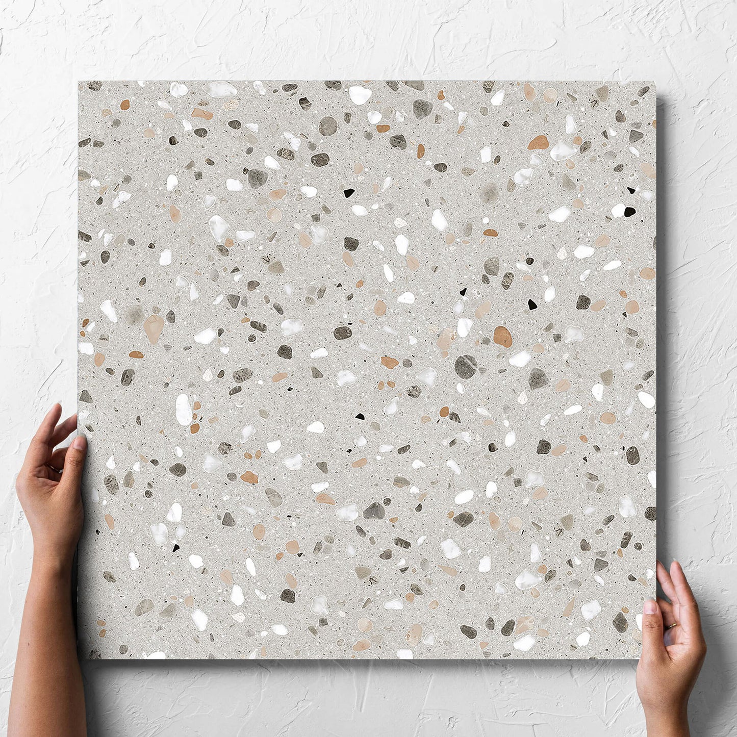 Terrazzo Stone Earth Matt Smooth Grip 600x600mm