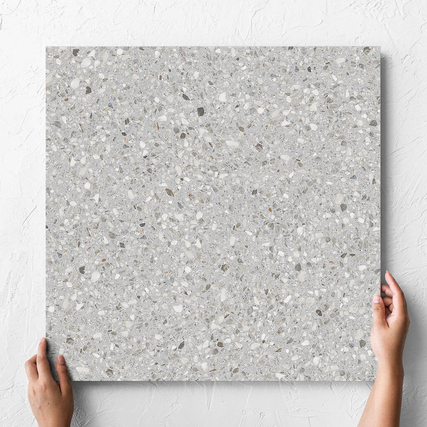 Terrazzo Stone Grigio Matt Smooth Grip 600x600mm