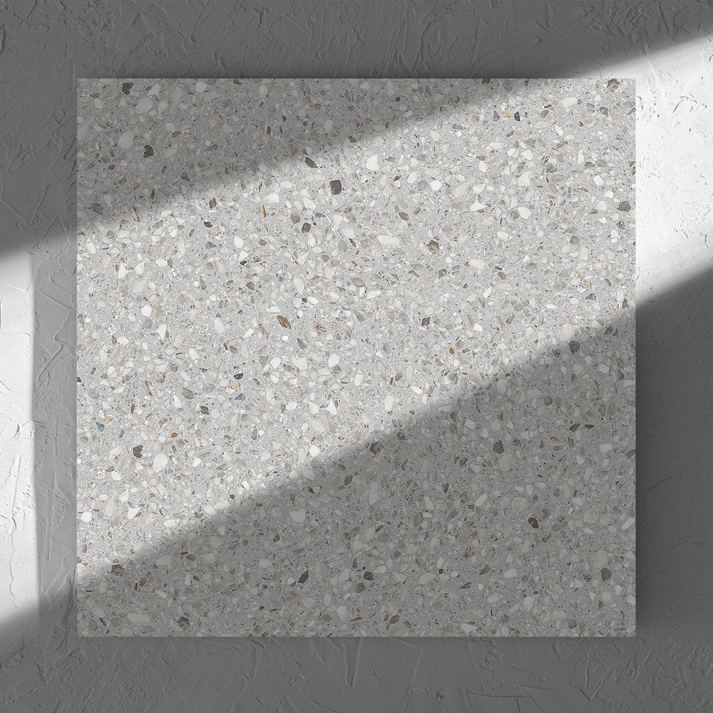 Terrazzo Stone Grigio Matt Smooth Grip 600x600mm