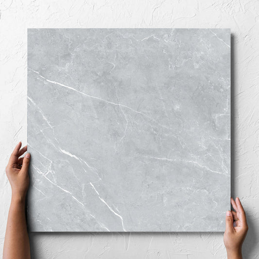 Bracca Light Grey Lappato 600x600mm