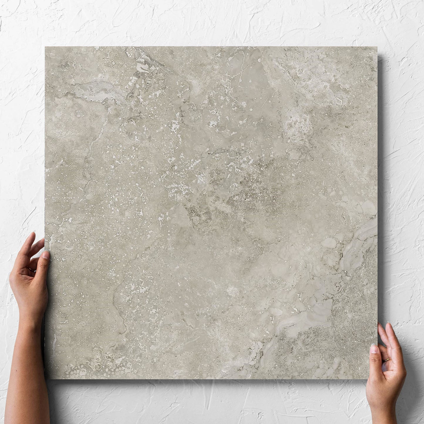 Norcia Travertine Grey External Rectified Paver 600x600x20mm