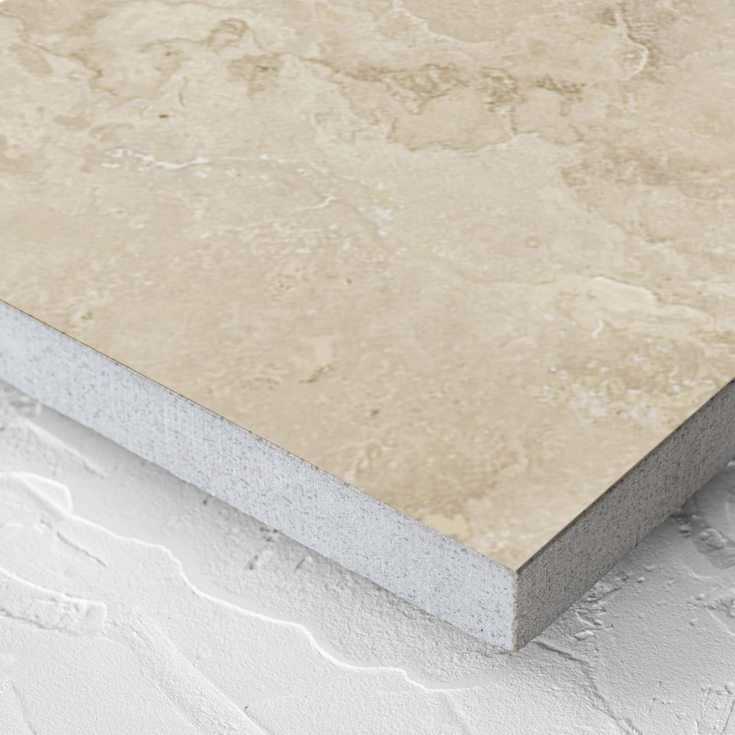 Norcia Travertine Beige External Rectified Paver 600x600x20mm