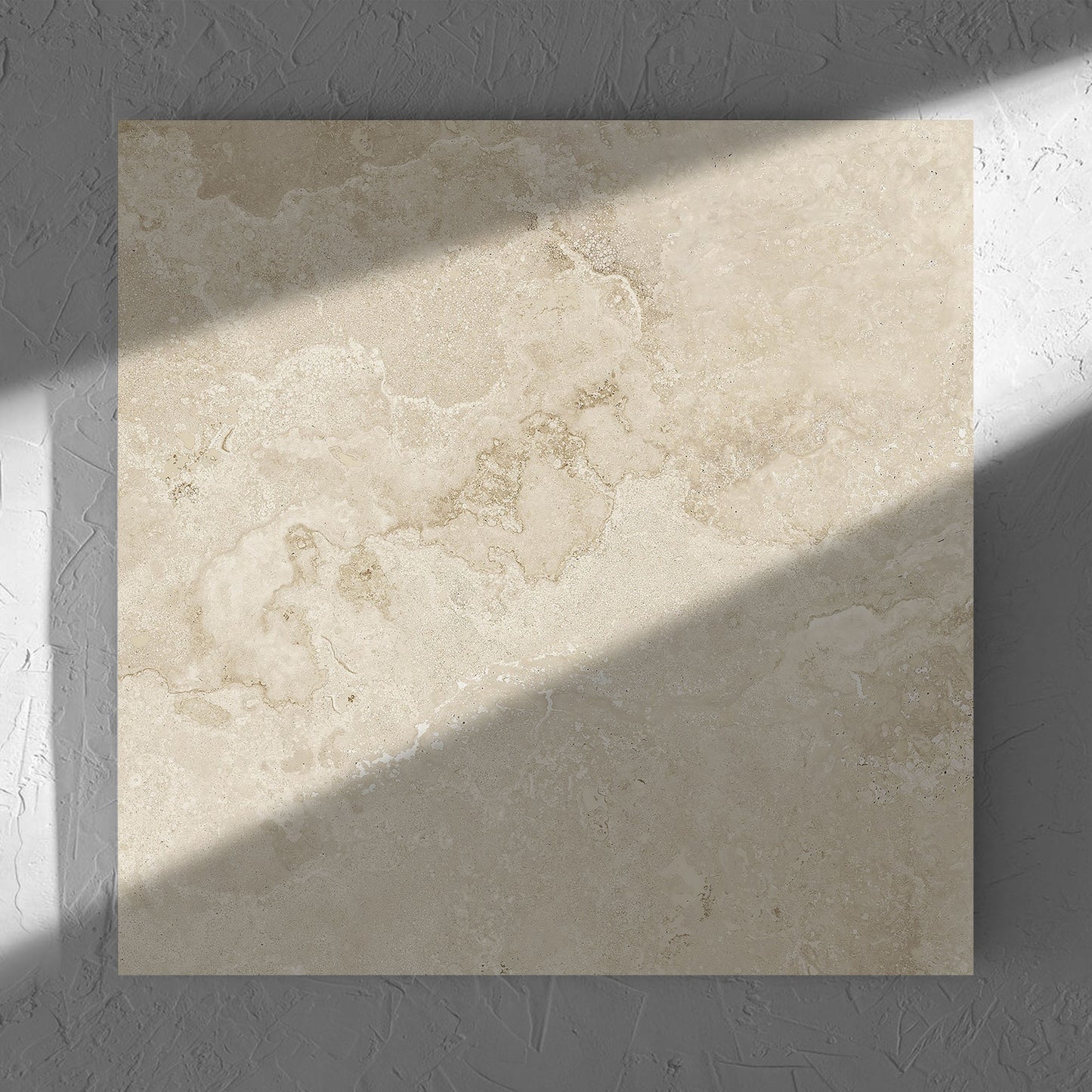 Norcia Travertine Beige External Rectified Paver 600x600x20mm