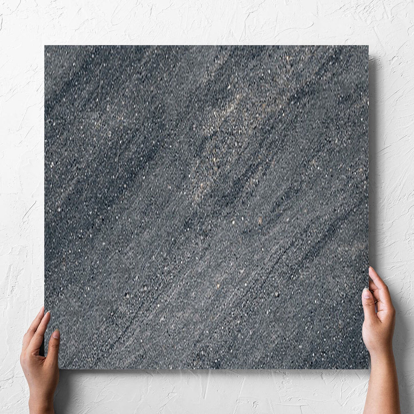 River Stone Dark Grey External Rectified Paver 600x600x20mm