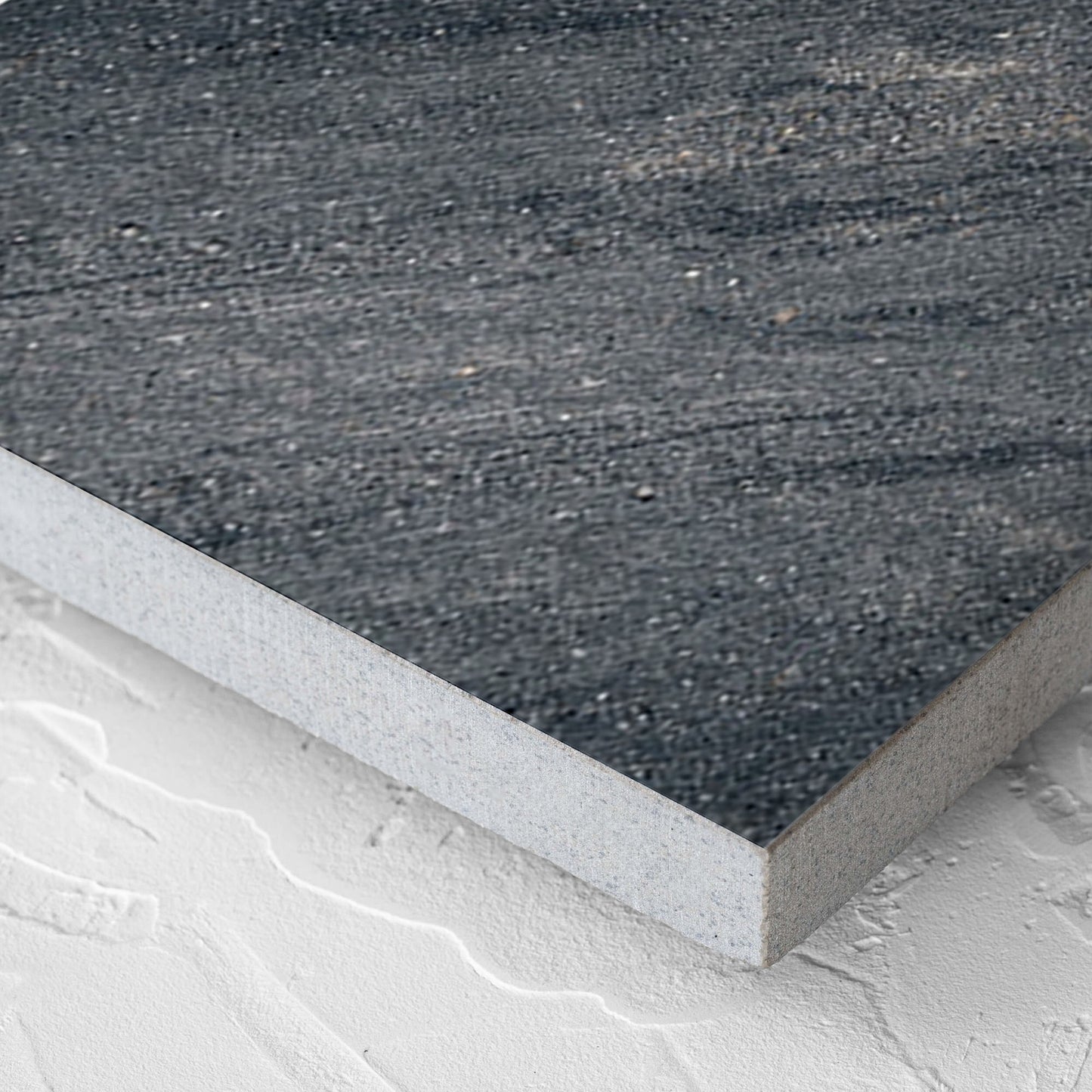 River Stone Dark Grey External Rectified Paver 600x600x20mm