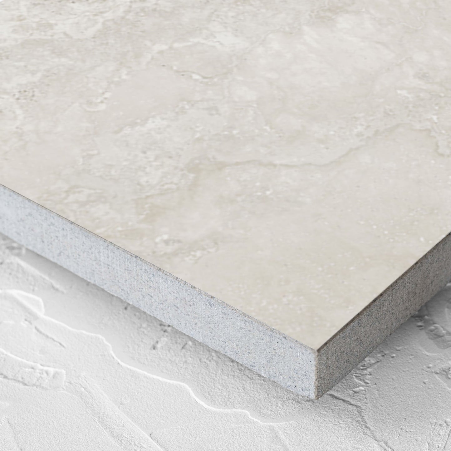 Norcia Travertine Light External Rectified Paver 600x600x20mm
