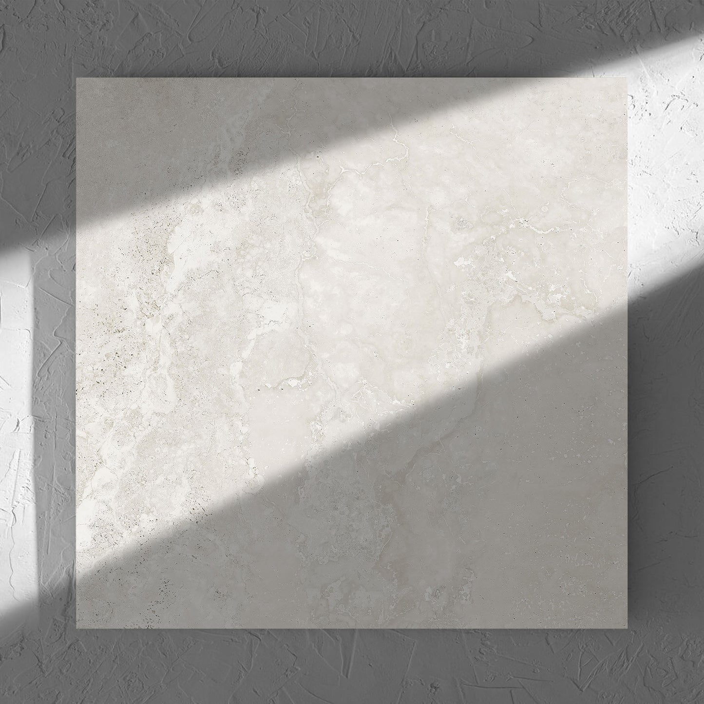 Norcia Travertine Light External Rectified Paver 600x600x20mm