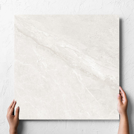 Alpen Stone White External Rectified Paver 600x600x20mm