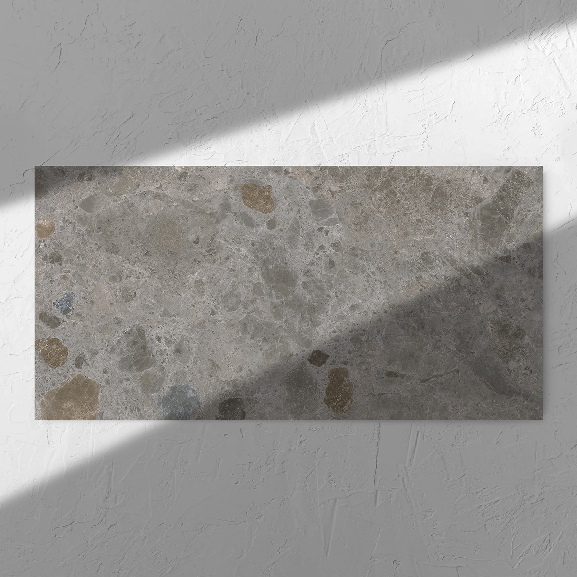 Bedrock Mid Grey Matt 600x1200mm tile only 2