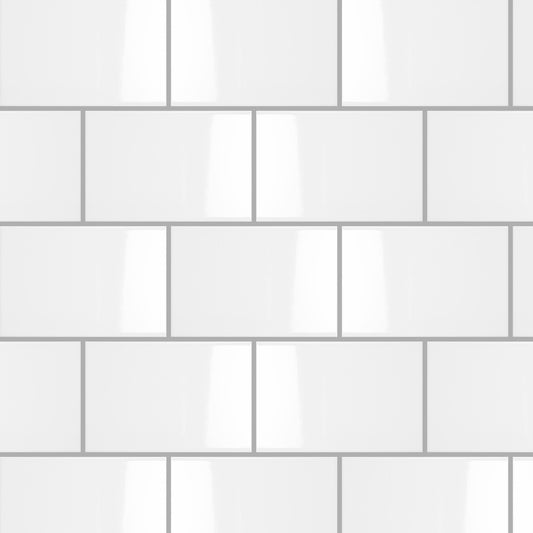 Simplicity White Pressed Gloss 300x450mm