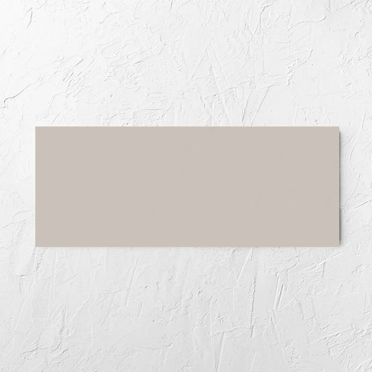 Easy Taupe Matt 75x300mm tiles installed