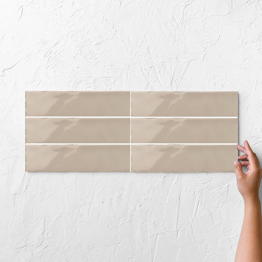 Block Cool Grey Gloss 76x302mm
