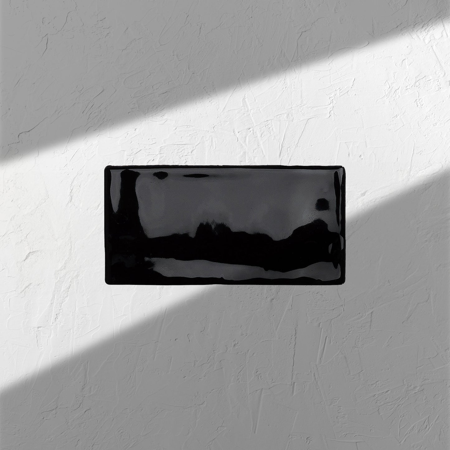 Luxe Midnight Black Gloss 76x152mm