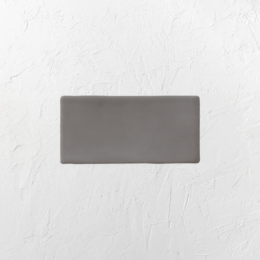 Luxe Smoke Grey Matt 76x152mm