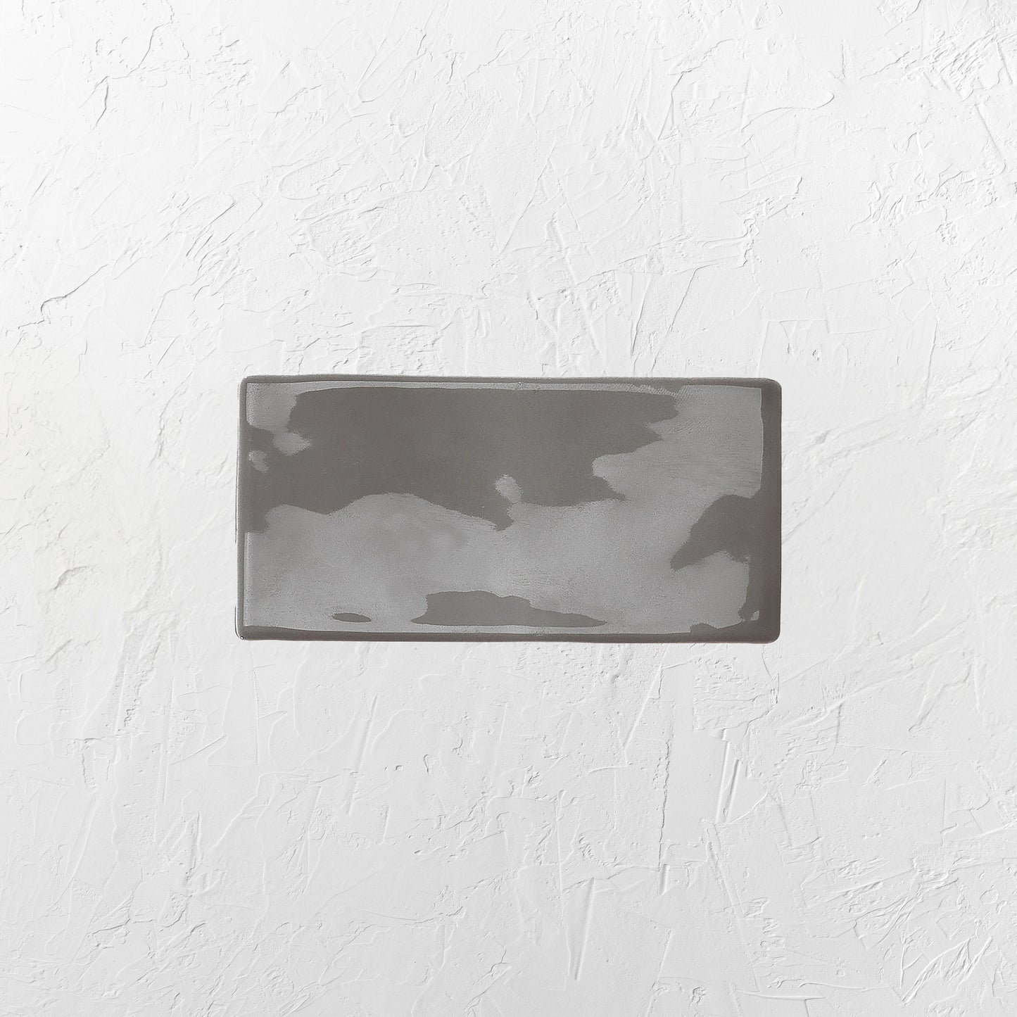 Luxe Smoke Grey Gloss 76x152mm