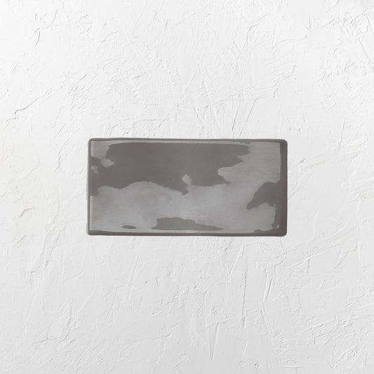 Luxe Smoke Grey Gloss 76x152mm