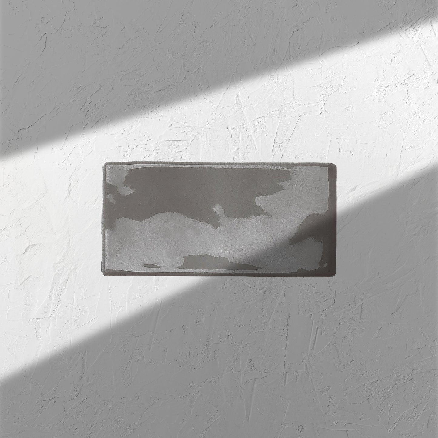Luxe Smoke Grey Gloss 76x152mm