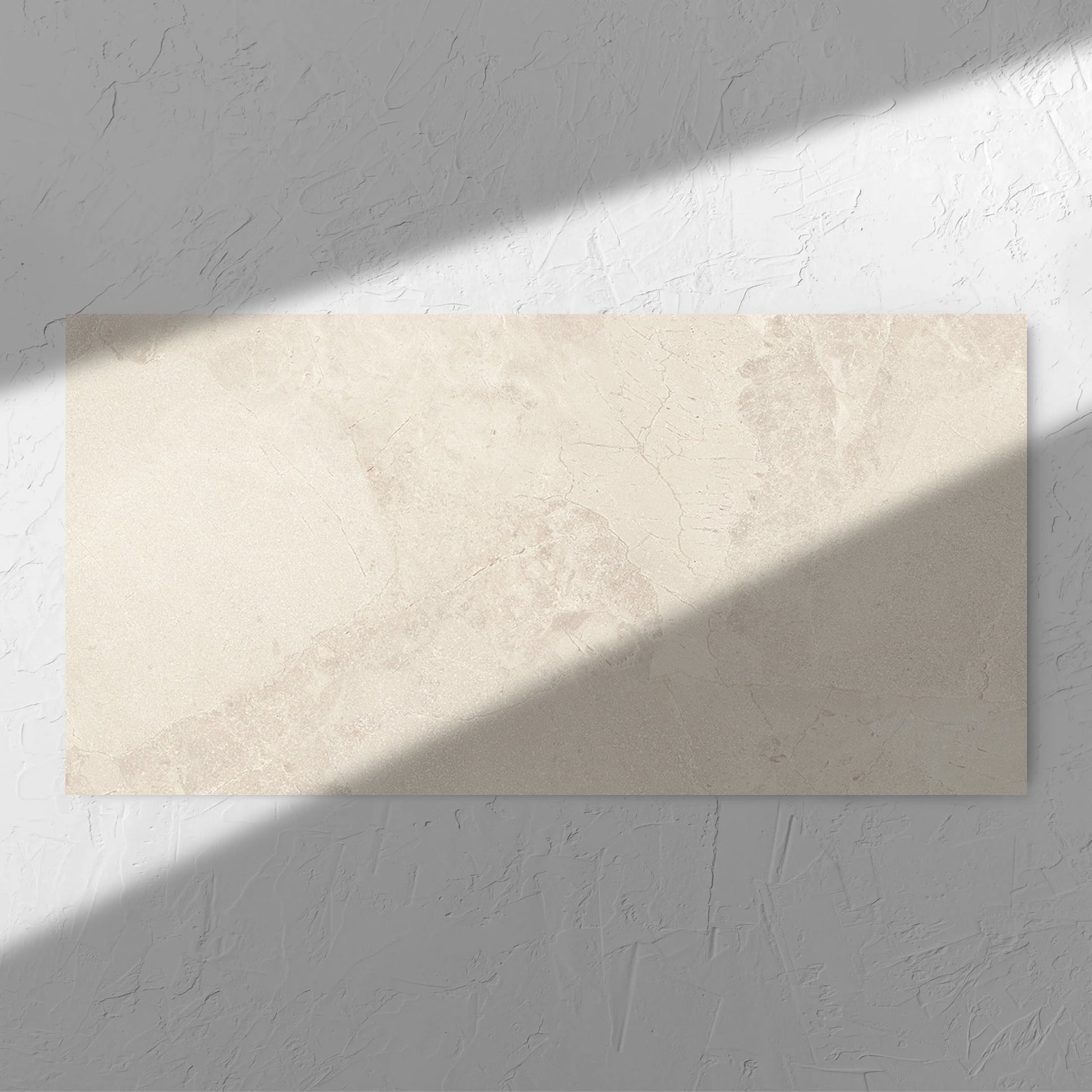 Aurelia Stone White 3D Decor 600x1200mm tile only 2