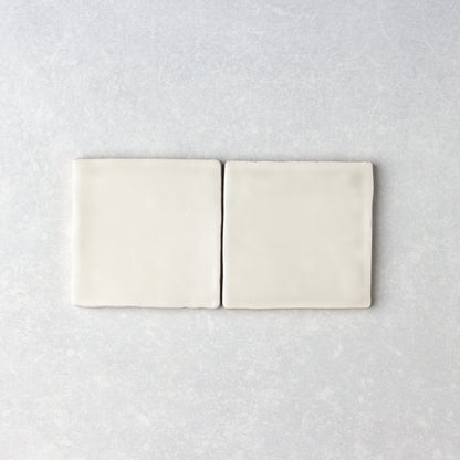 Handmade Matt Ash Grey  100x100mm