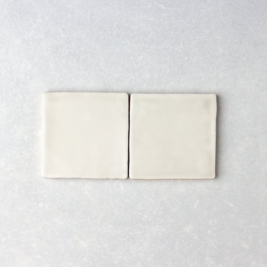 Handmade Matt Ash Grey  100x100mm
