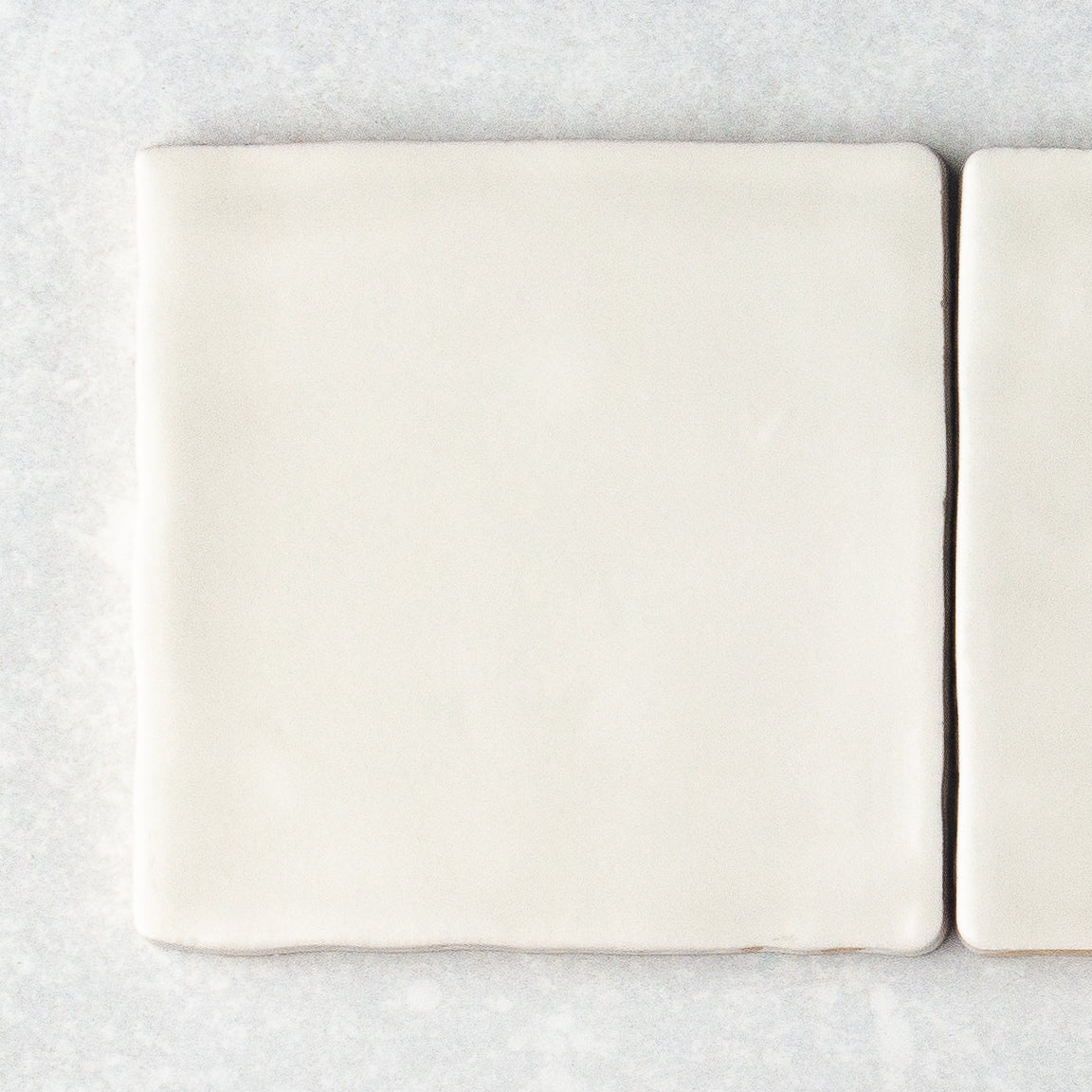 Handmade Matt Ash Grey  100x100mm