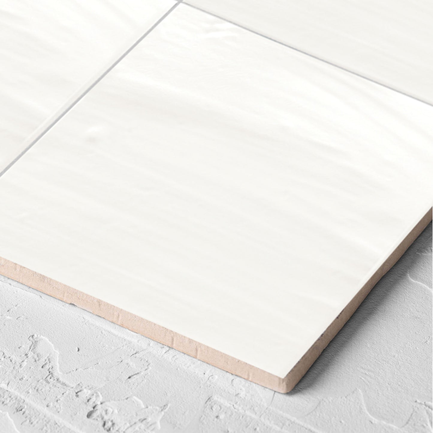 Berlin White Matt 147x147mm