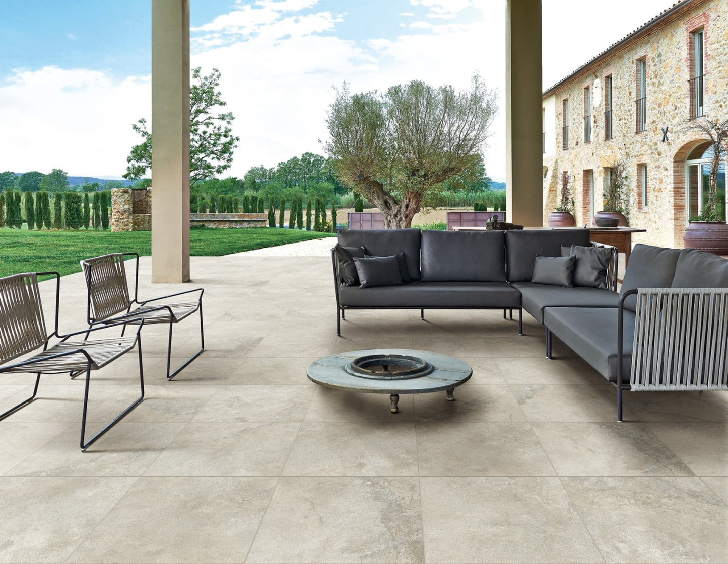 Mars Beige External Pencil Bullnose 390.8x600x20mm