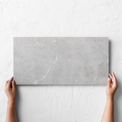 Bora Light Grey Polished Rectified 600x600mm