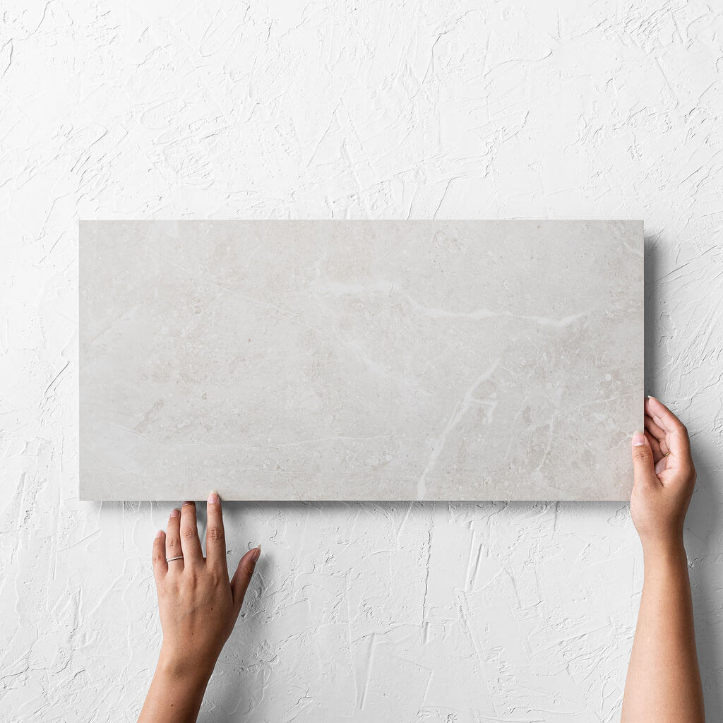 Bone White Polished Rectified 300x600mm