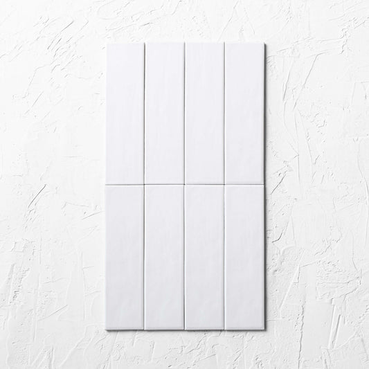 Brava White Satin 60x217mm