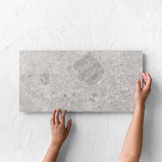 Breccia Light Grey 300x600mm