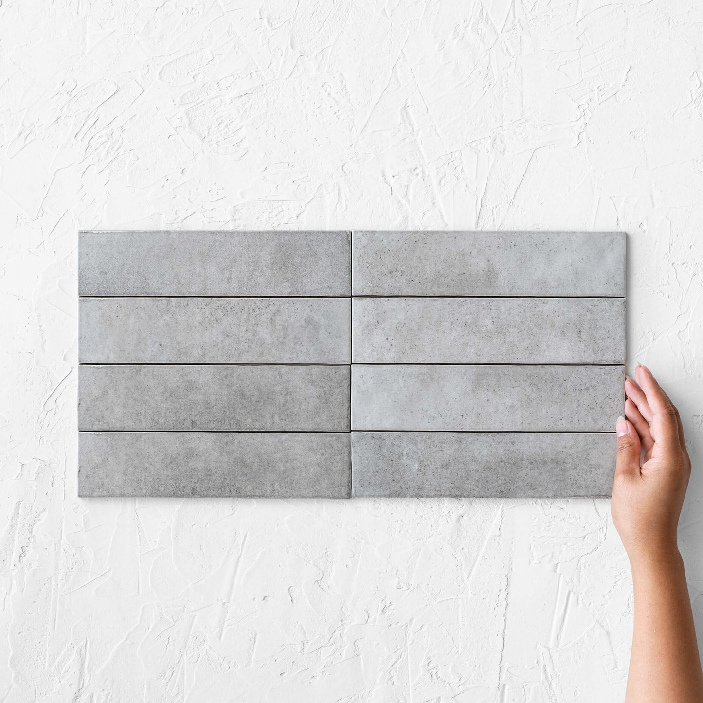 Bricks Grey Gloss 60x246mm