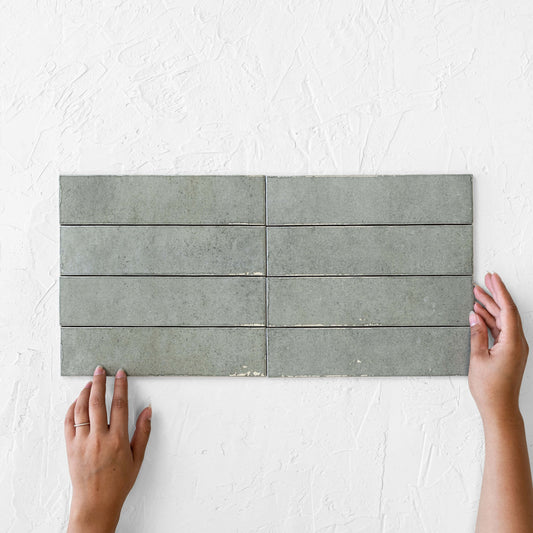 Bricks Mint Gloss 60x246mm