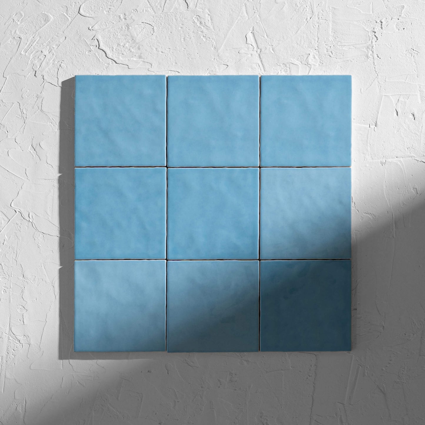 Casablanca Baby Blue Gloss 120x120mm