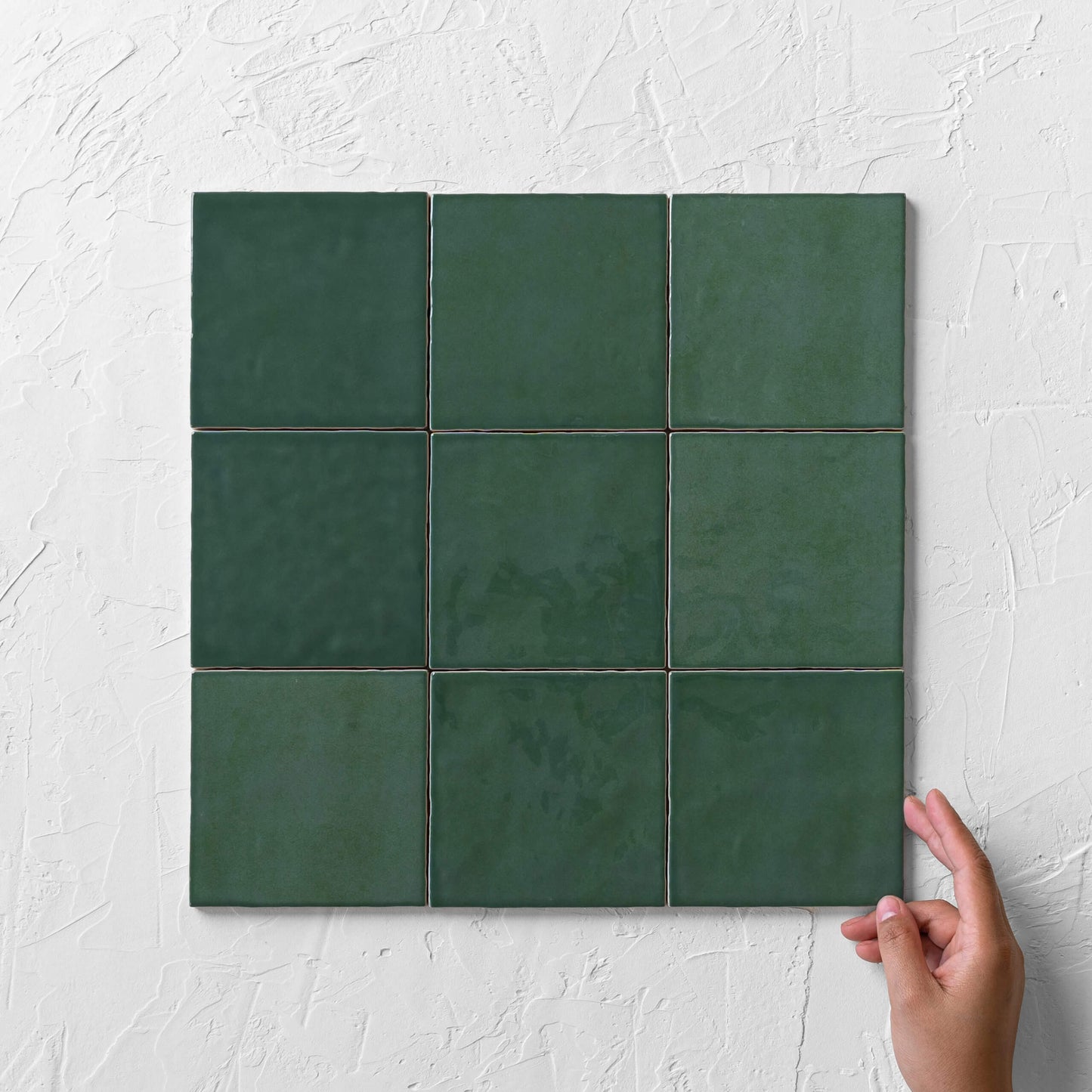 Casablanca Bottle Green Gloss 120x120mm
